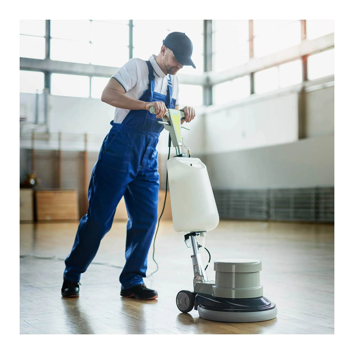 Floor scrubber 1100 watts 42 cm (17 inches) 14_0005895 -
