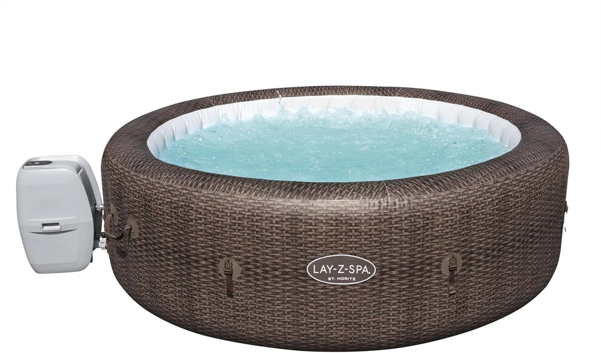Lay-Z-Spa? Miami Airjet? 2-4 Person Round Inflatable Hot Tub