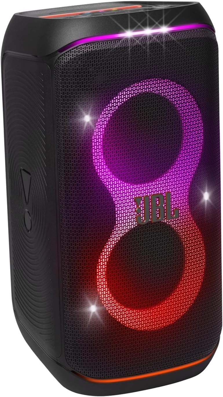 PartyBox Club 120, Portable party speaker, ergonomic folding handle, light show, 12-hour battery life, IPX4 splash-proof, black, European plug (Type C) -