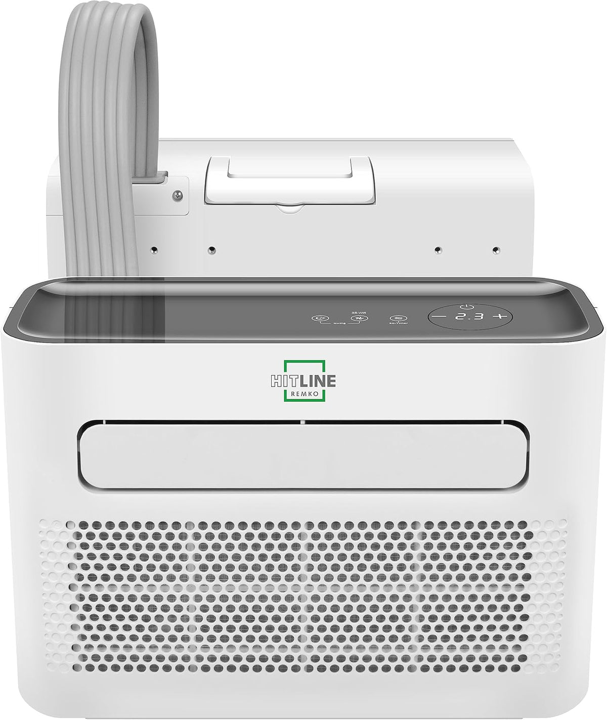Remko Portable Split Air Conditioner, Ideal for Caravans and Campsites, White - 1500W - 5118 BTU/hr Capacity - A++ Energy Rating - Night Mode - Dehumidifier Included