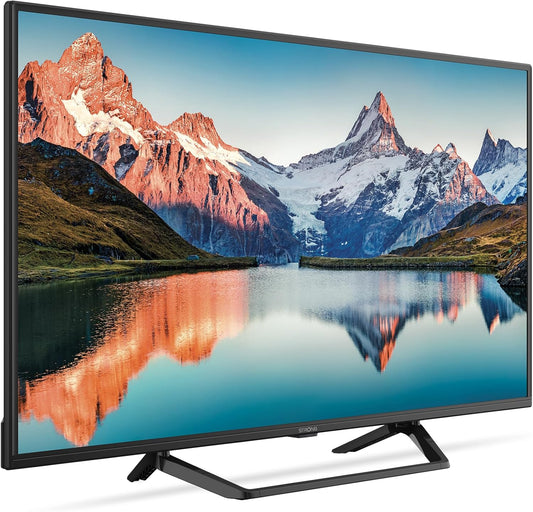 STRONG - 40 Inch (100 cm) Full HD Television SRT40FF2003C - Exceptional Picture Quality - Integrated Triple Tuner - 3 HDMI Ports (1 ARC) + 2 USB Ports + AV + Antenna/Satellite Input - Black