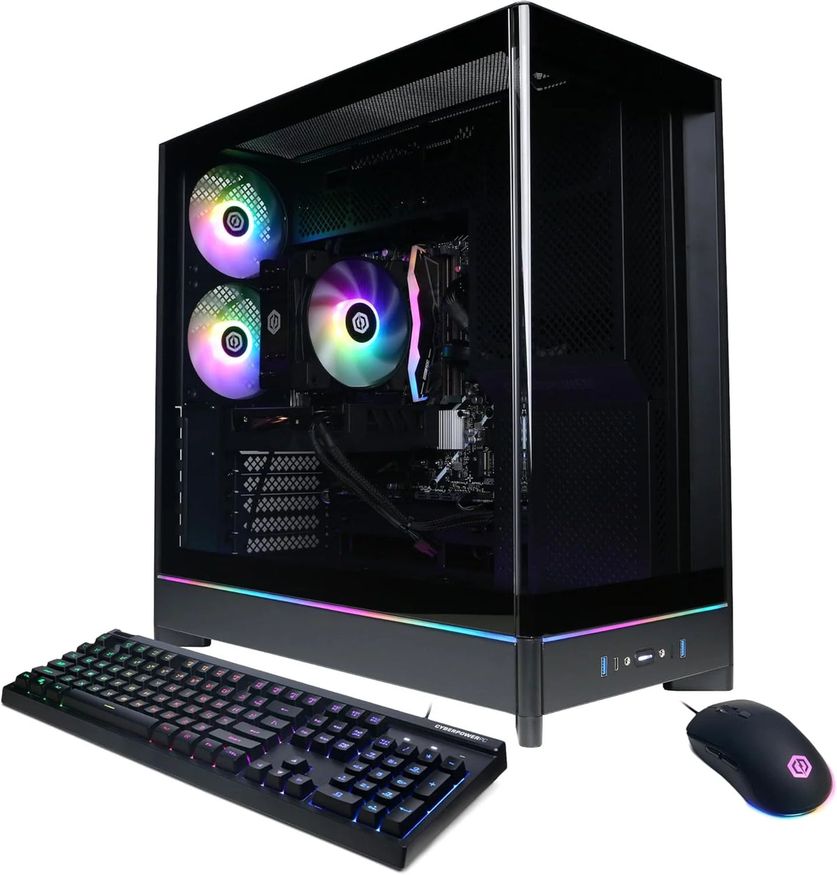 Gaming PC, Intel Core i5-13400F 2.5GHz, GeForce RTX 4060 8GB, 16GB DDR5, 1TB PCIe Gen4 SSD, WiFi Ready & Windows 11 Home (GXiVR8060A24)