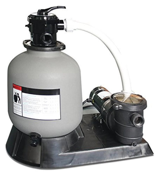 22-Inch Sand Filter for Swimming Pools with 2.0 HP Pump