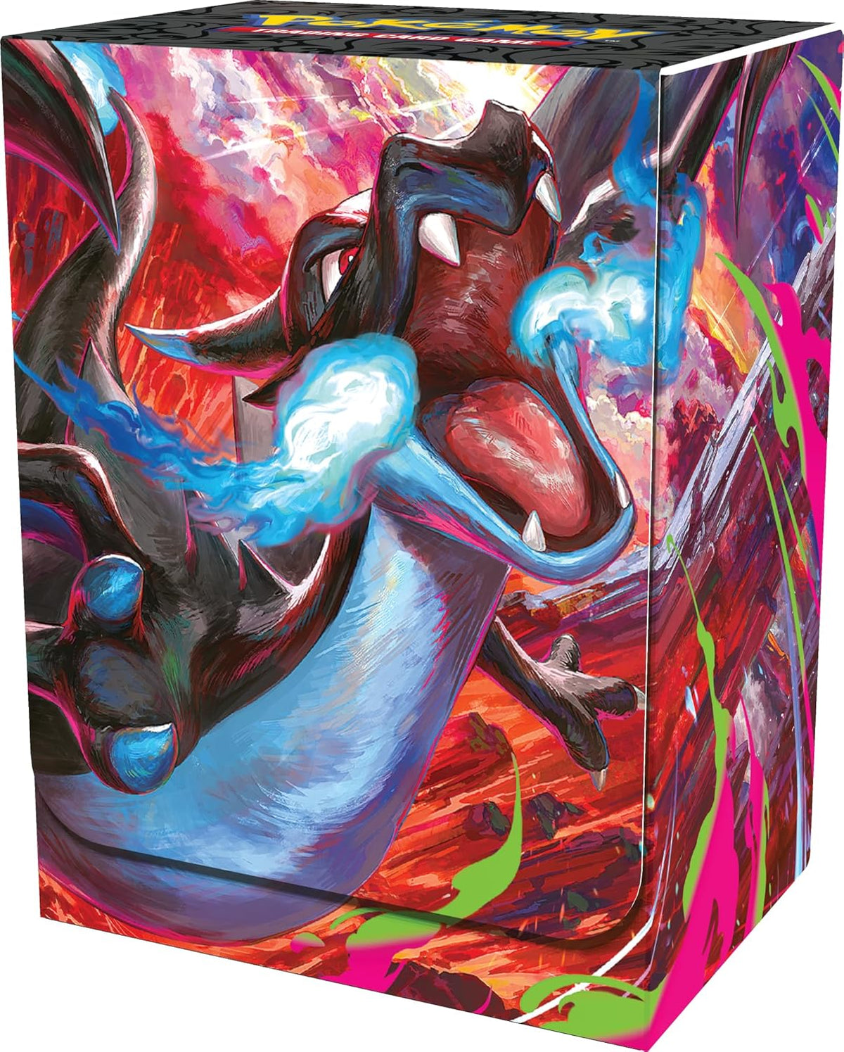 Pokémon: Colección Ultra Premium Mega Charizard X-ex del JCC Pokémon (Dos Cartas promocionales holográficas, 18 Sobres de expansión y Accesorios
